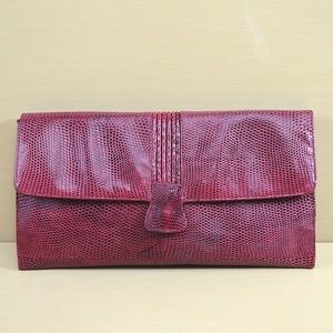 BAGHEERA LIZARD PRINT CLUTCH #170-173